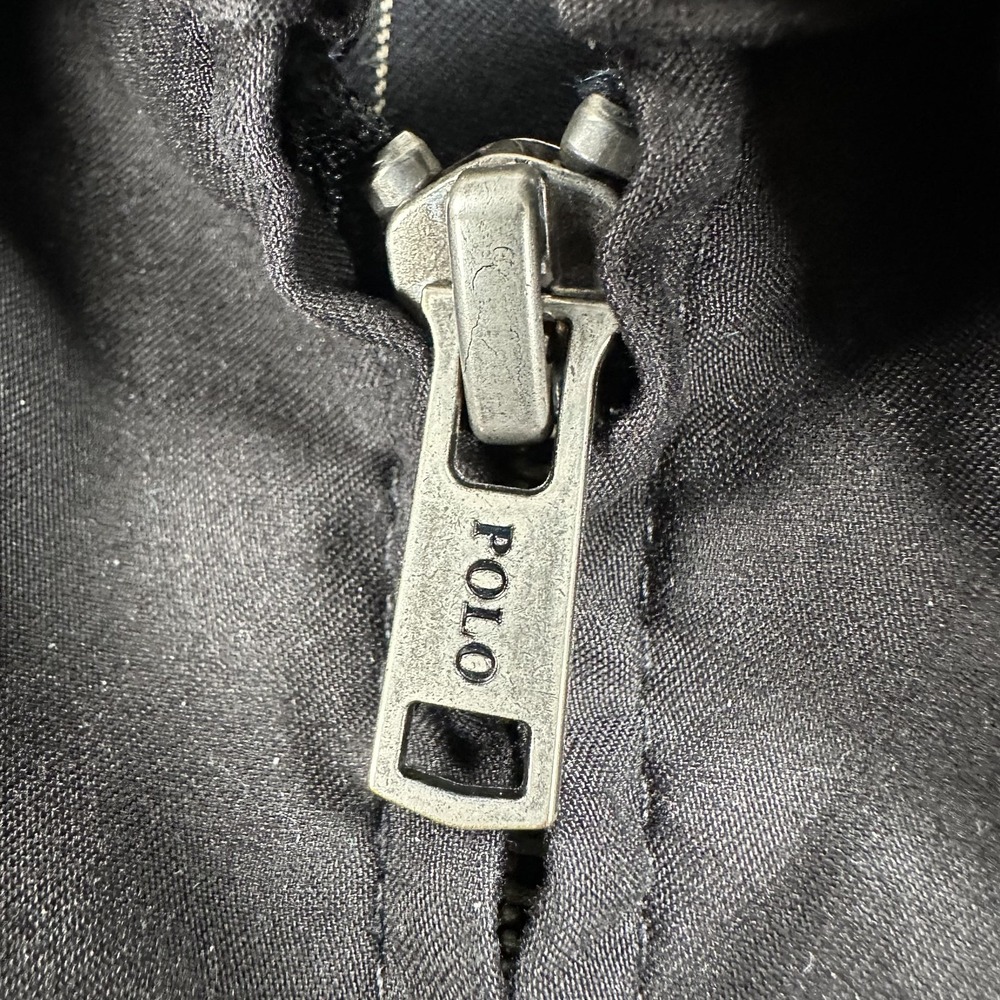 Polo Ralph Lauren Bi-Swing Jacket Mens 2XL Black Full Zip Lined Pony Logo - Picture 4 of 16